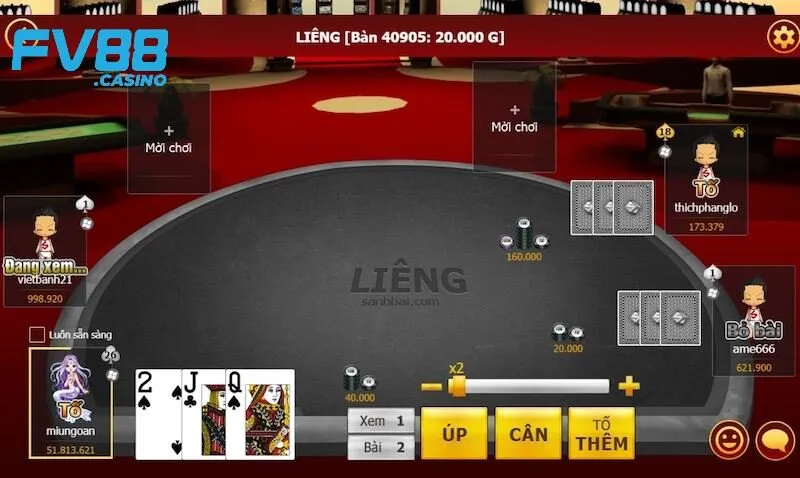 Thủ thuật chơi bài Game Bài Liêng tất thắng