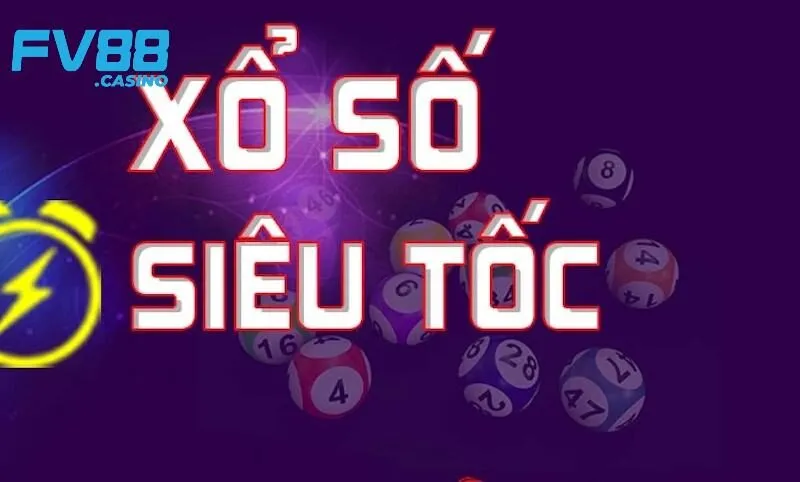 Xổ Số Siêu Tốc là trò chơi cá cược rất dễ chơi vì có cơ chế quay thưởng nhanh chóng